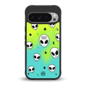 earth sucks neon edition back phone cover | glass case for google pixel 9 pro
