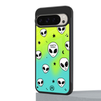 earth sucks neon edition back phone cover | glass case for google pixel 9 pro