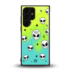 earth sucks neon edition back phone cover | glass case for samsung galaxy s23 ultra