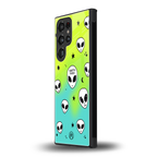 earth sucks neon edition back phone cover | glass case for samsung galaxy s23 ultra