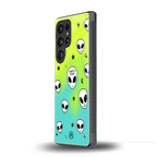 earth sucks neon edition back phone cover | glass case for samsung galaxy s25 ultra