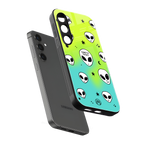 earth sucks neon edition back phone cover | glass case for samsung galaxy s24 plus