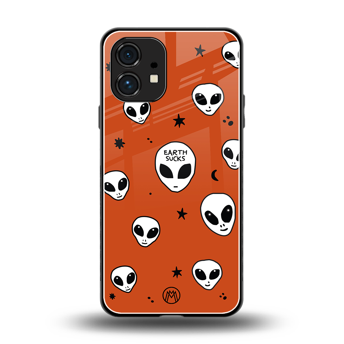 earth sucks back phone cover | glass case for nothing phone 1