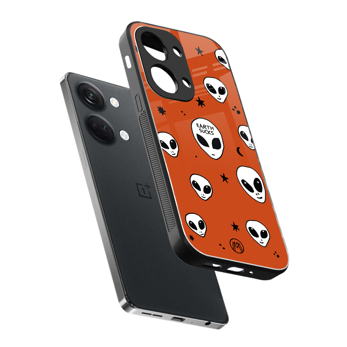 earth sucks back phone cover | glass case for oneplus nord 3