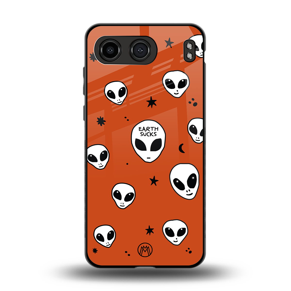 earth sucks back phone cover | glass case for oneplus nord 4