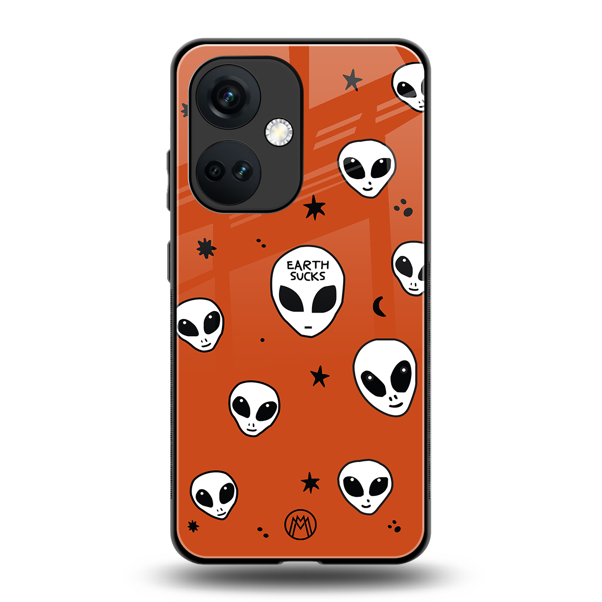 earth sucks back phone cover | glass case for oneplus nord ce 3