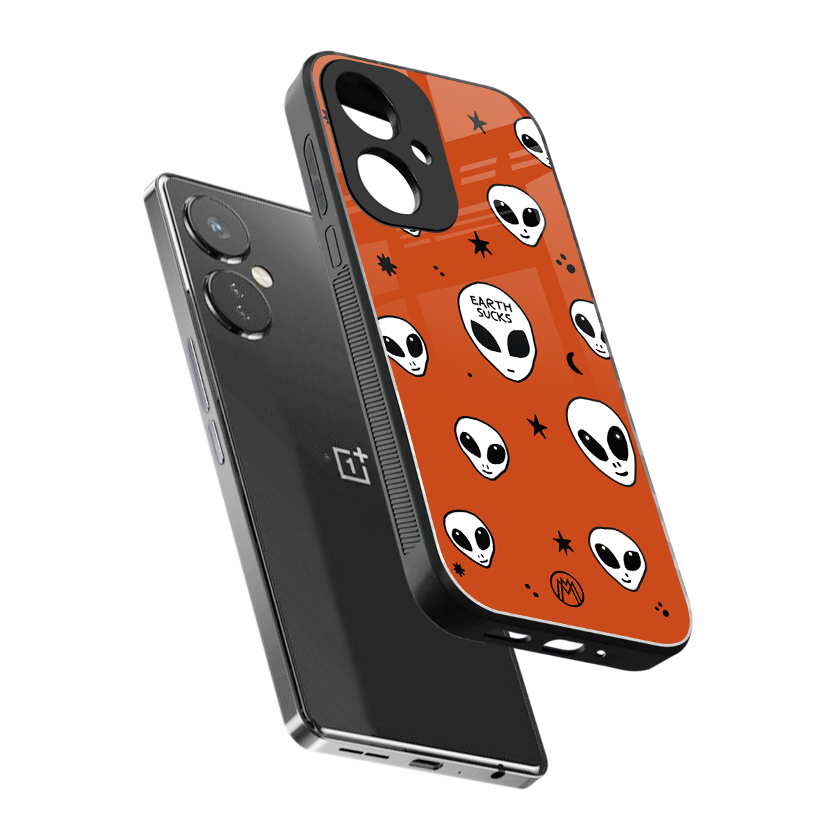 earth sucks back phone cover | glass case for oneplus nord ce 3
