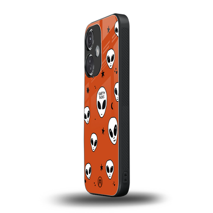 earth sucks back phone cover | glass case for oneplus nord ce 3