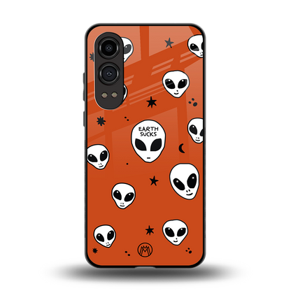 earth sucks back phone cover | glass case for oneplus nord ce 4 lite