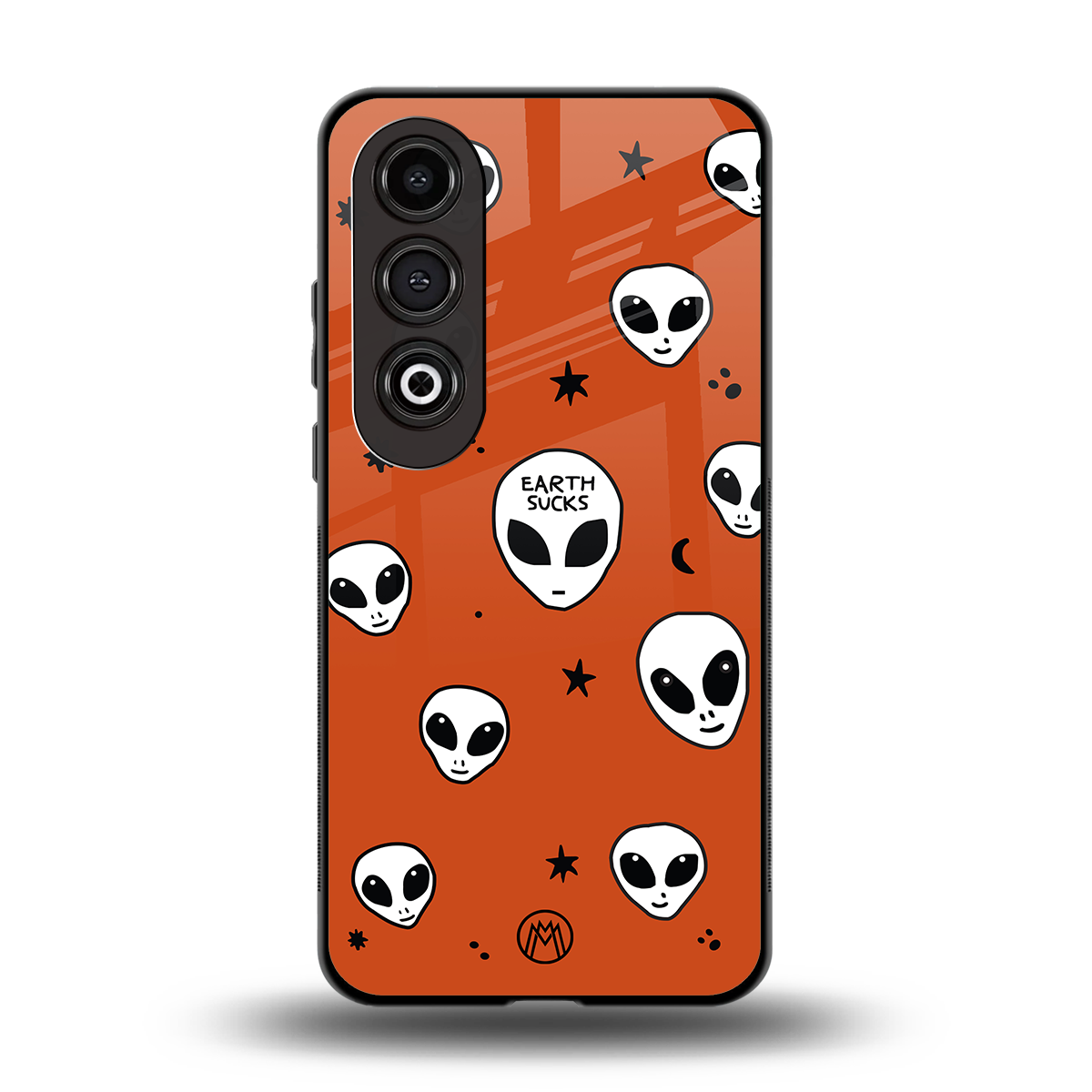 earth sucks back phone cover | glass case for oneplus nord ce 4