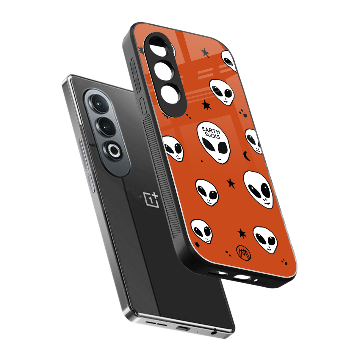 earth sucks back phone cover | glass case for oneplus nord ce 4