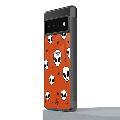 earth sucks back phone cover | glass case for google pixel 6 pro