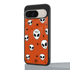 earth sucks back phone cover | glass case for google pixel 9