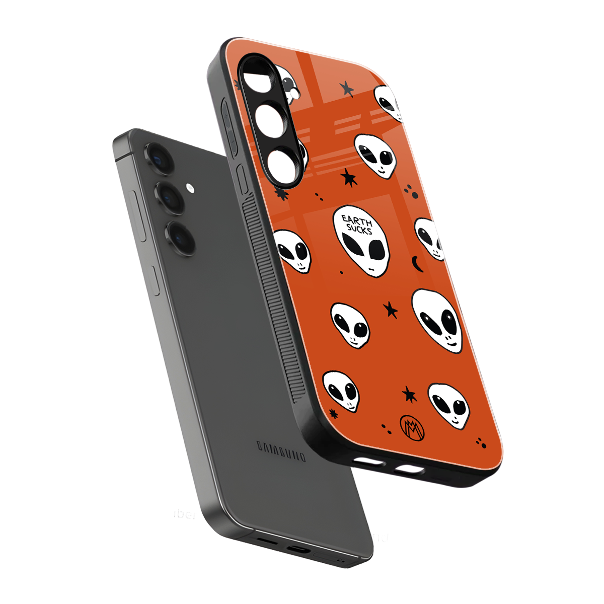 earth sucks back phone cover | glass case for samsung galaxy s23