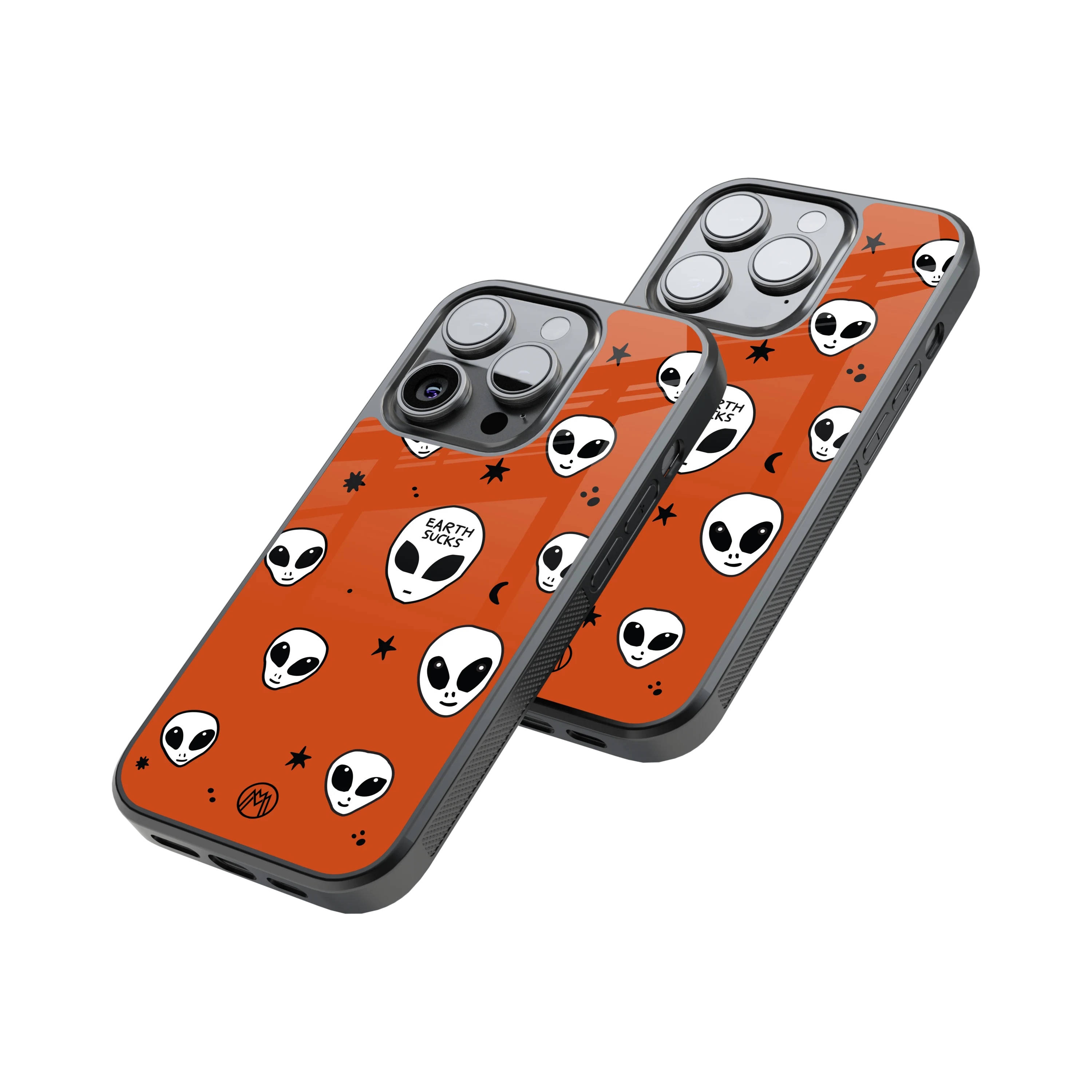 Protective Glass Back Phone Case Compatible with iPhone, Samsung, OnePlus, Pixel & More