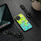 earth sucks neon edition back phone cover | glass case for iphone 16 plus