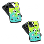 Trendy Glass Back Mobile Case for iPhone, Samsung, Redmi, OnePlus, Google Pixel, Motorola
