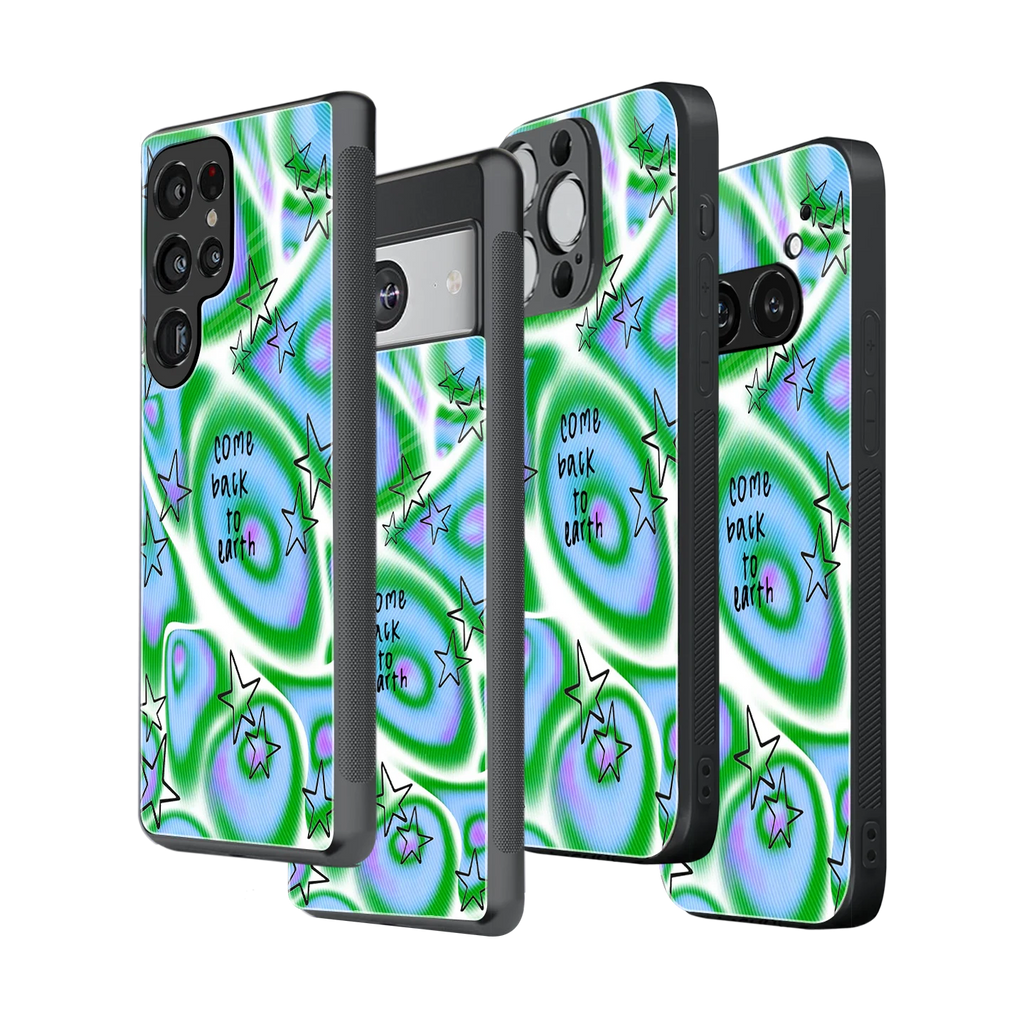 Stylish Glass Back Case for All Smartphones iPhone, Samsung, OnePlus, Pixel, Redmi, Oppo, Vivo, Motorola