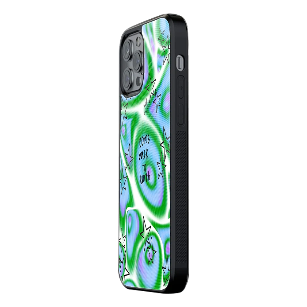 Slim Glass Back Phone Case for Multiple Brands iPhone, Samsung, Redmi, OnePlus, Oppo, Vivo