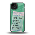 eat that pickle back phone cover | glass case for iphone 13 mini
