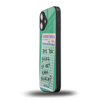 eat that pickle back phone cover | glass case for iphone 16 plus