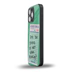 eat that pickle back phone cover | glass case for iphone 16 pro max