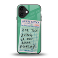 eat that pickle back phone cover | glass case for iphone 16