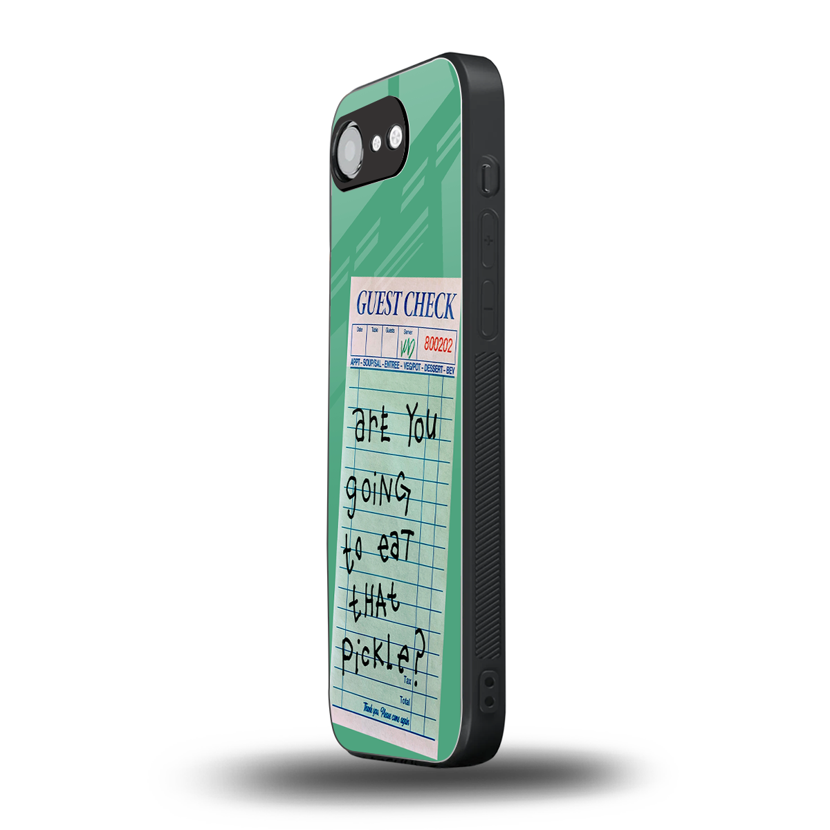 eat that pickle back phone cover | glass case for iphone 16e