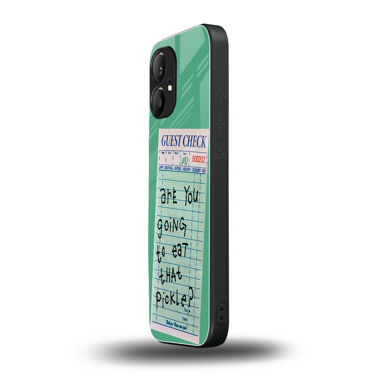eat that pickle back phone cover | glass case for nothing phone 1