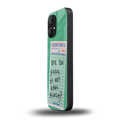 eat that pickle back phone cover | glass case for nothing phone 1