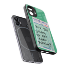 eat that pickle back phone cover | glass case for nothing phone 2