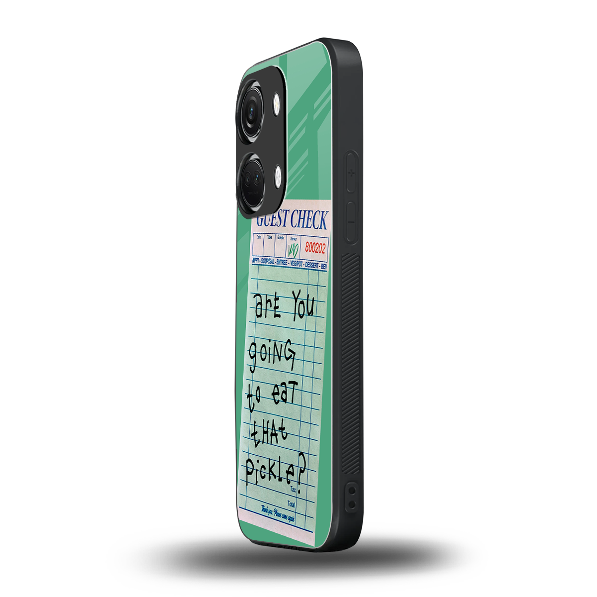 eat that pickle back phone cover | glass case for oneplus nord 3