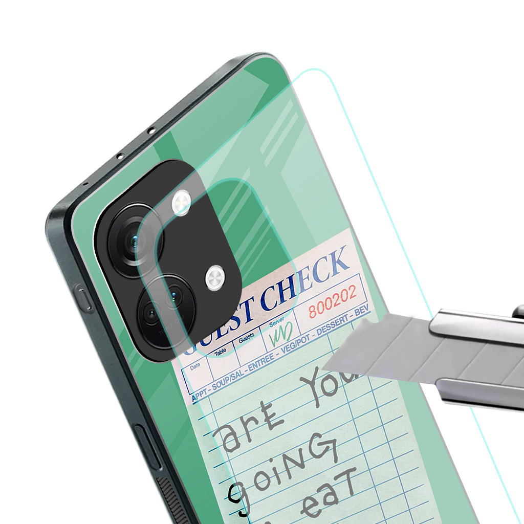 eat that pickle back phone cover | glass case for oneplus nord 3