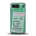 eat that pickle back phone cover | glass case for oneplus nord 4
