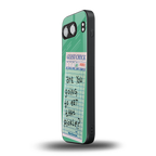 eat that pickle back phone cover | glass case for oneplus nord 4