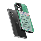 eat that pickle back phone cover | glass case for oneplus nord ce 3