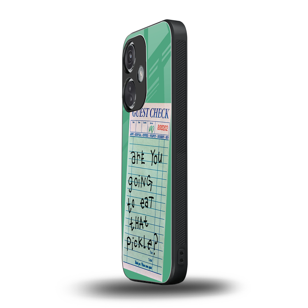 eat that pickle back phone cover | glass case for oneplus nord ce 3