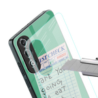 eat that pickle back phone cover | glass case for oneplus nord ce 4