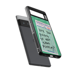 eat that pickle back phone cover | glass case for google pixel 6 pro