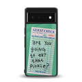 eat that pickle back phone cover | glass case for Google Pixel 6A