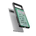 eat that pickle back phone cover | glass case for google pixel 7 pro