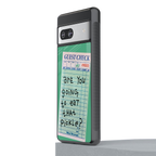 eat that pickle back phone cover | glass case for Google Pixel 7