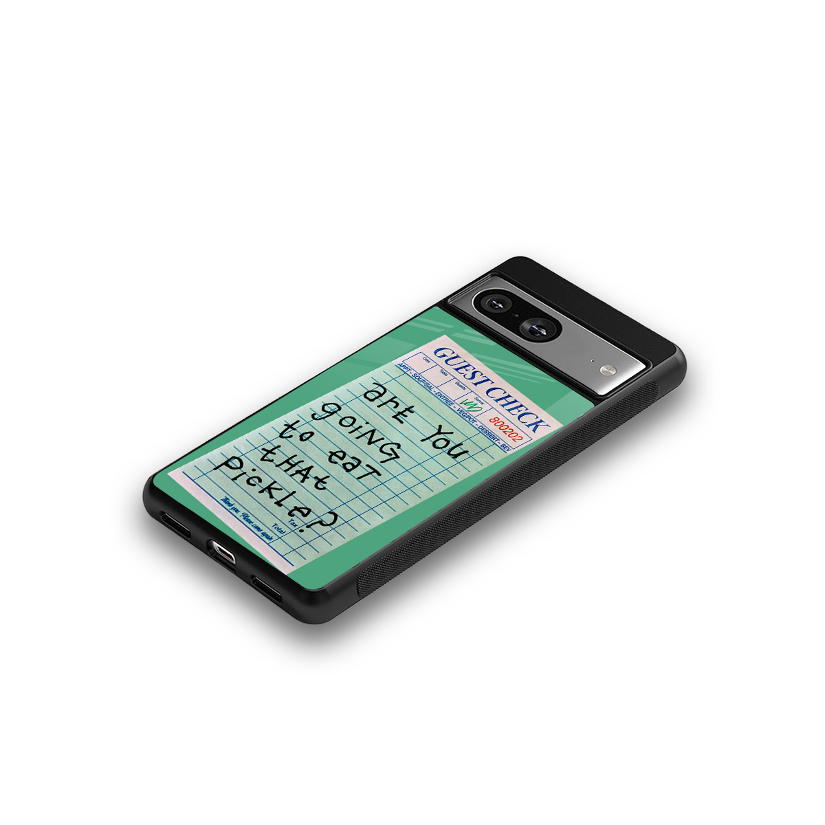 eat that pickle back phone cover | glass case for Google Pixel 8