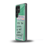 eat that pickle back phone cover | glass case for samsung galaxy s25 ultra