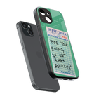eat that pickle back phone cover | glass case for iphone 15