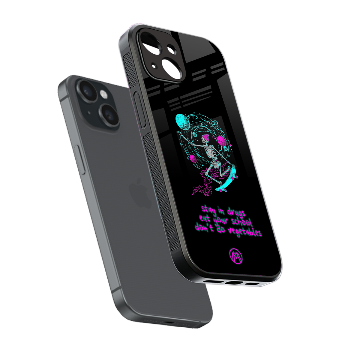 eat your school back phone cover | glass case for iphone 13 mini
