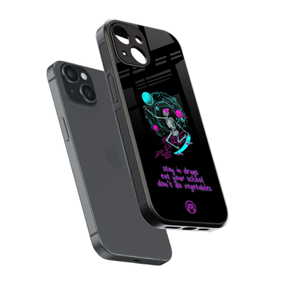 eat your school back phone cover | glass case for iphone 13 mini