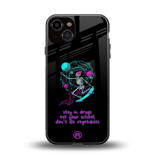 eat your school back phone cover | glass case for iphone 13