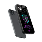 eat your school back phone cover | glass case for iphone 15 plus