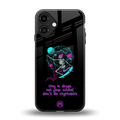 eat your school back phone cover | glass case for iphone 16 plus
